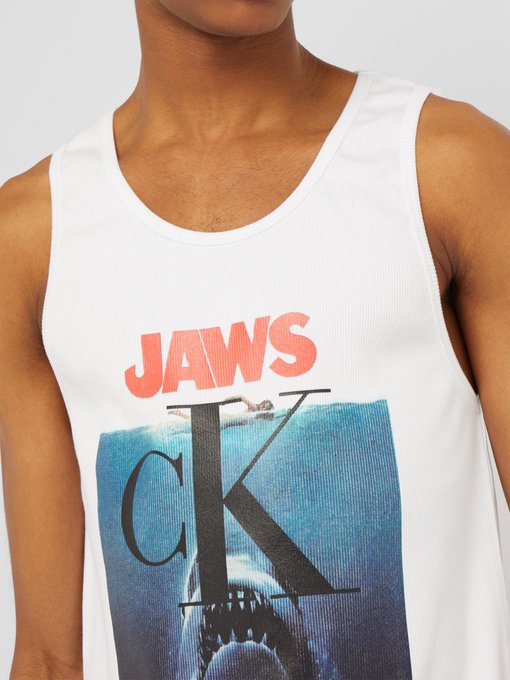 calvin klein jaws tank