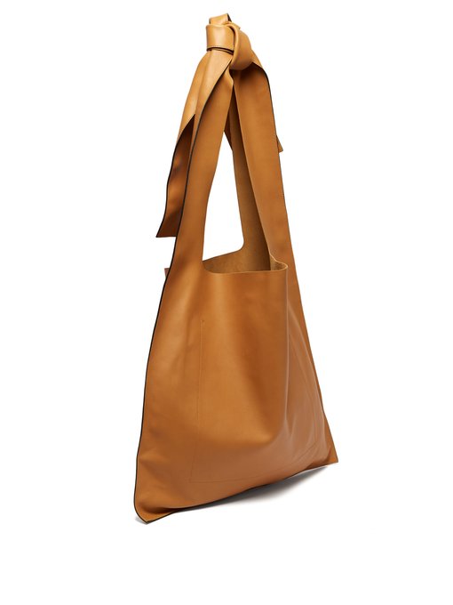 Bow leather shoulder bag | Loewe 