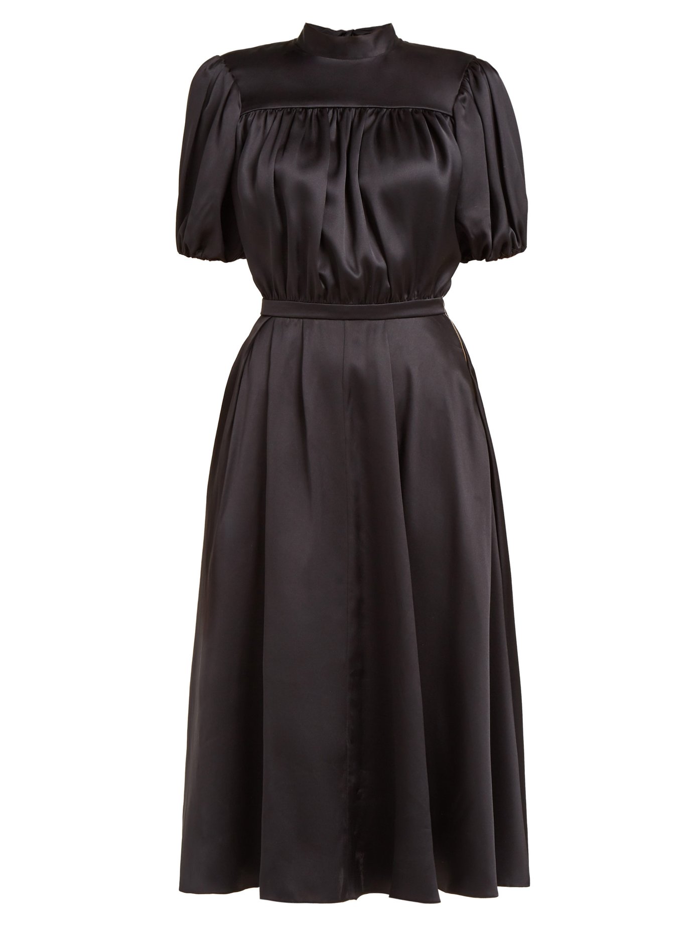 rochas black dress