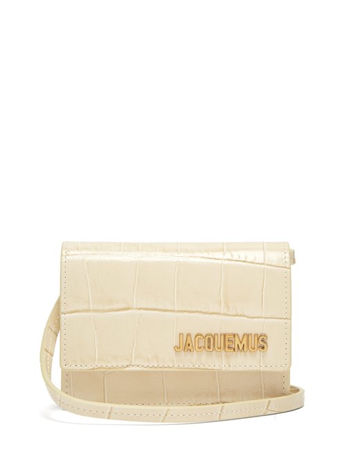 jacquemus le bello leather mini bag