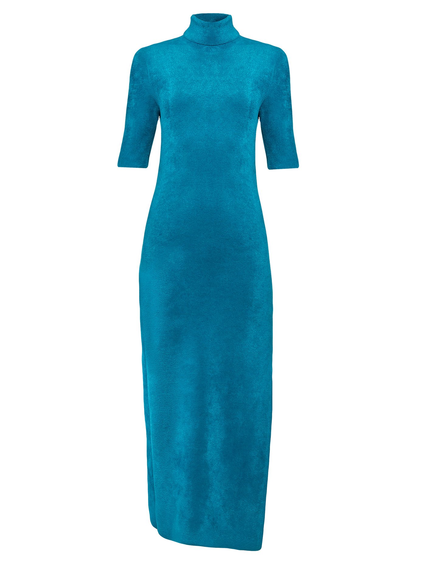 blue velvet balenciaga dress