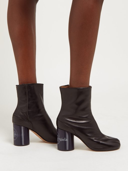 black margiela tabi boots