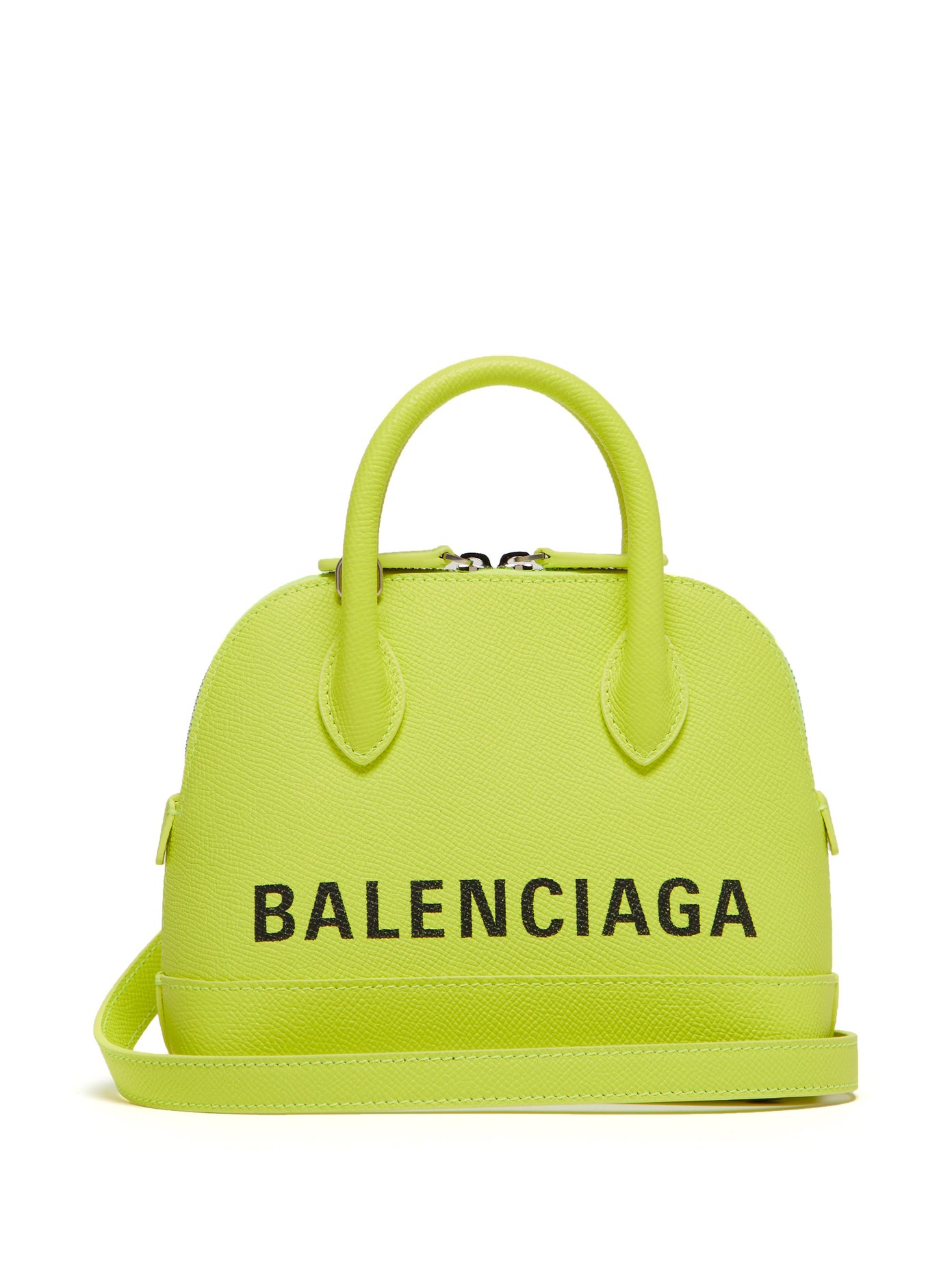 neon yellow balenciaga bag