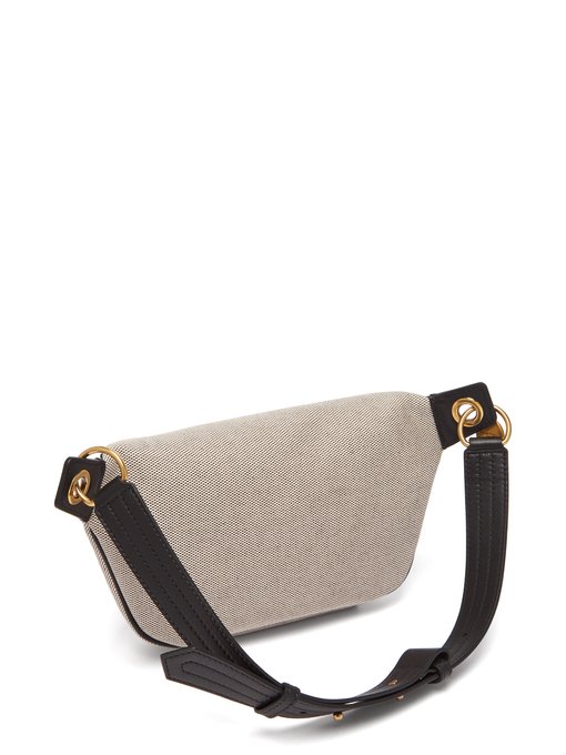 Whip leather-trimmed canvas belt bag | Givenchy | MATCHESFASHION.COM AU