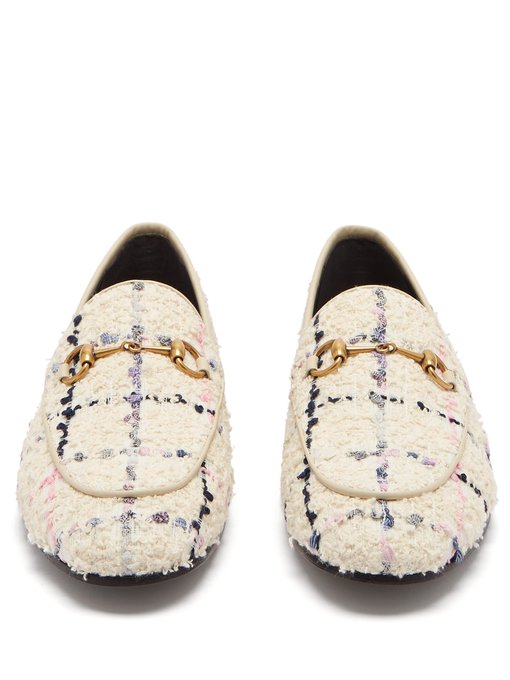 Jordaan horsebit tweed loafers | Gucci 