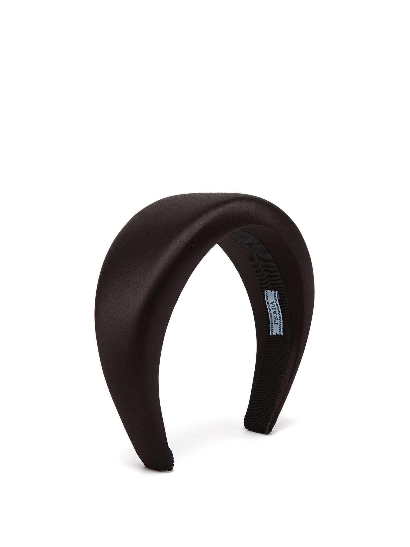 Silk-satin headband | Prada 