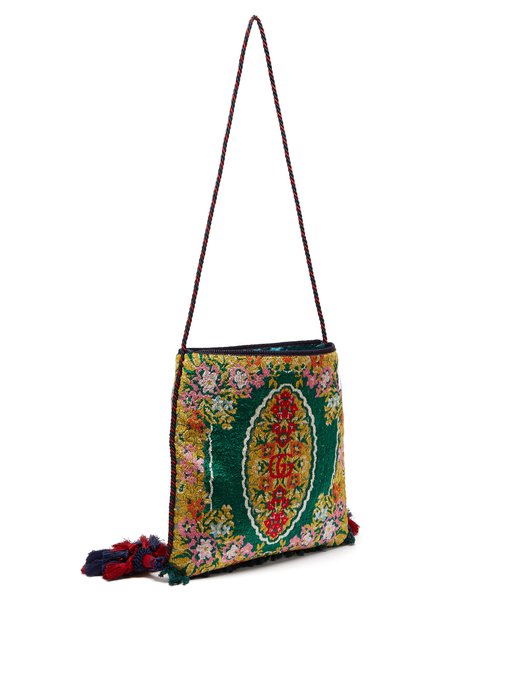 gucci tapestry bag