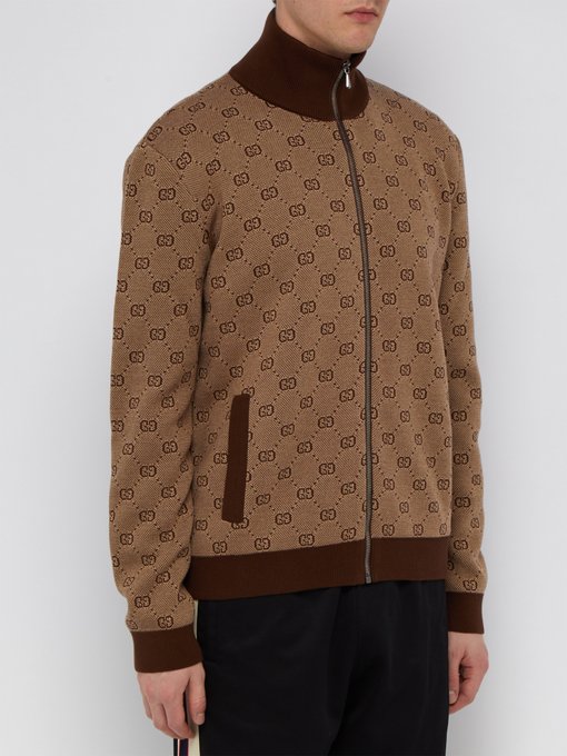 GG-jacquard wool-blend track jacket | Gucci | MATCHESFASHION US