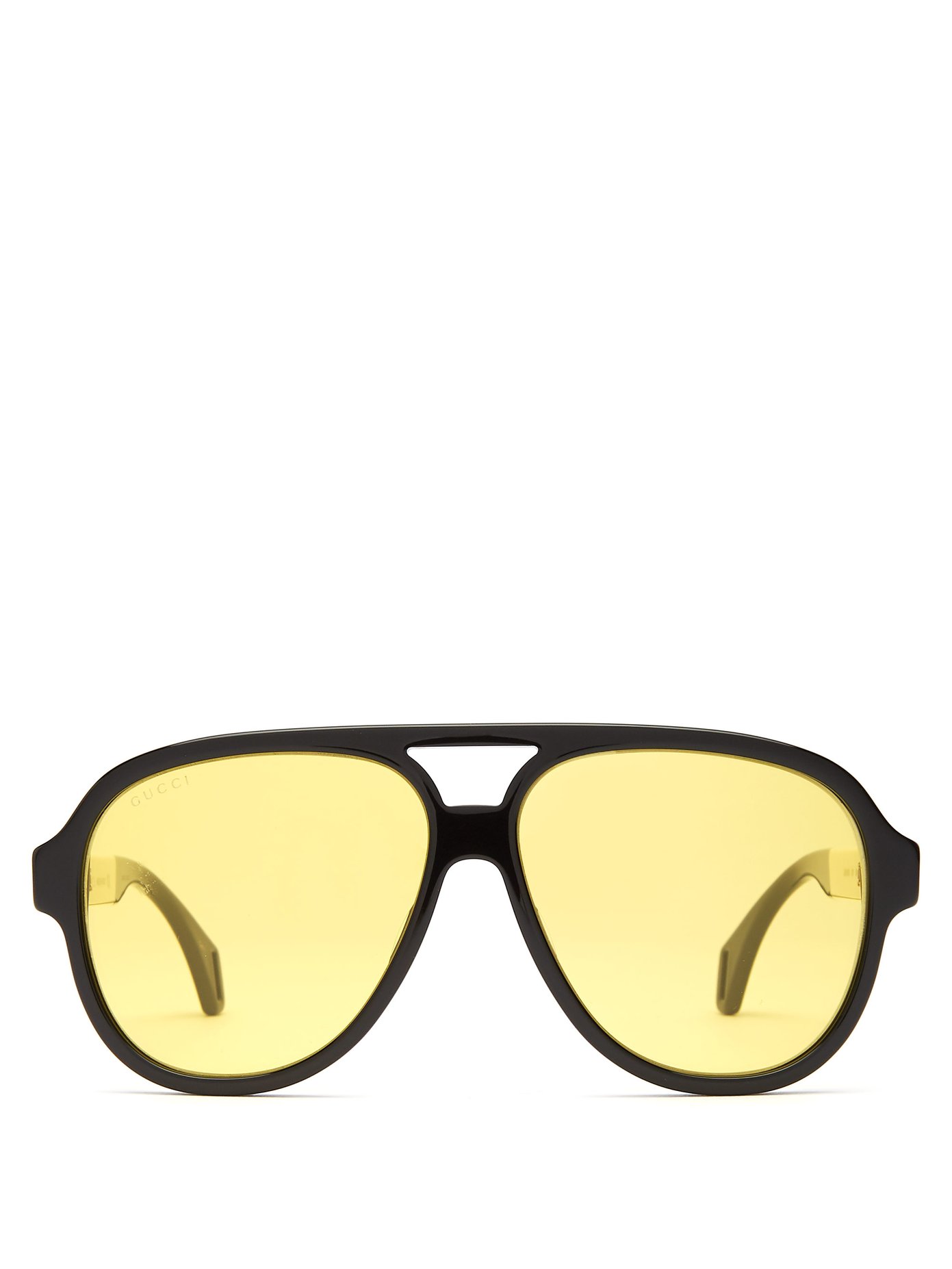 gucci aviator acetate sunglasses
