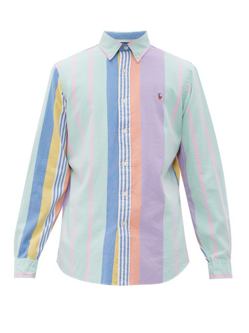 polo ralph lauren custom fit cotton oxford shirt