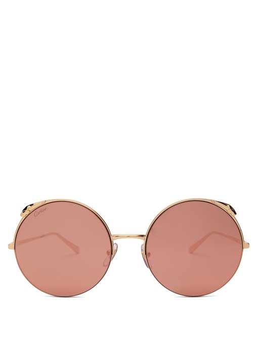cartier sunglasses pink
