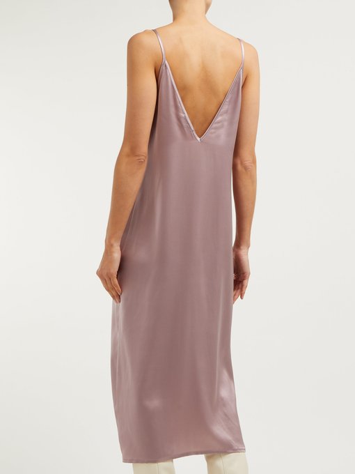 V-neck silk slip dress | Raey | MATCHESFASHION UK