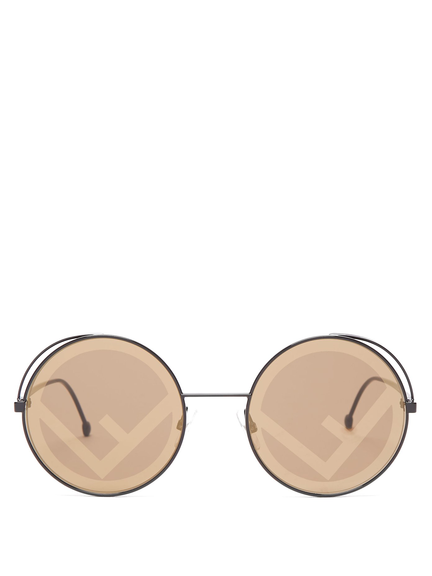 fendi circle glasses