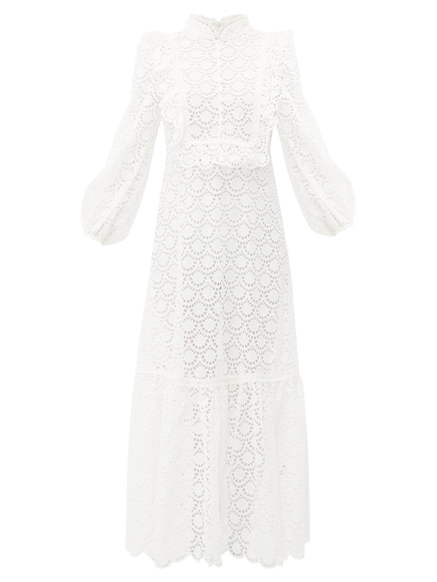 zimmermann white embroidered dress