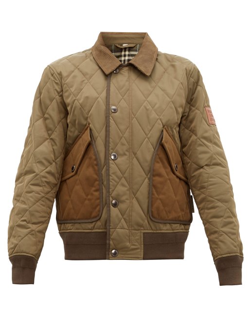 Chilton quilted bomber jacket 