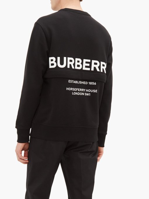 burberry sweatshirt back logo