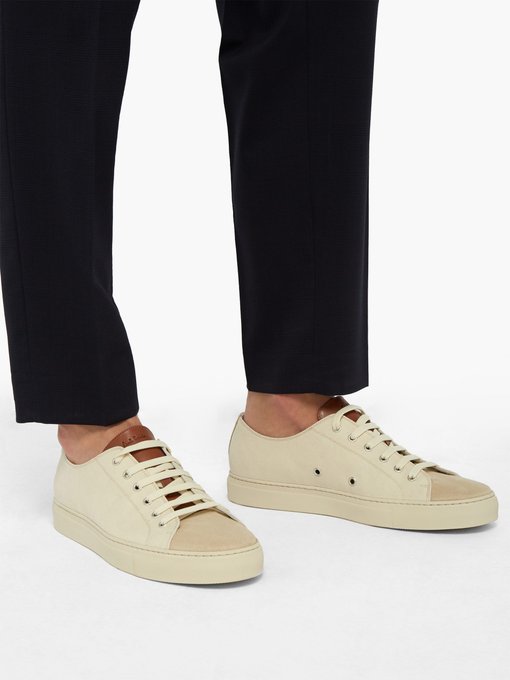 paul smith canvas trainers