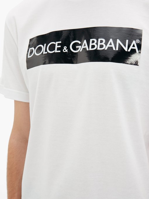dolce and gabbana logo t shirt