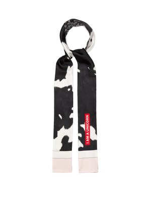 Monogram-print silk scarf | Burberry | MATCHESFASHION UK