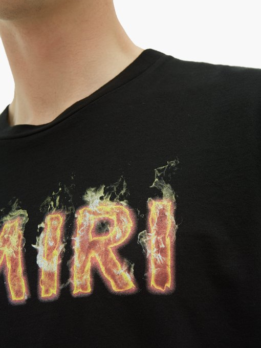 amiri flame shirt