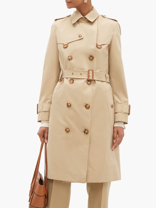 Islington cotton-gabardine trench coat 