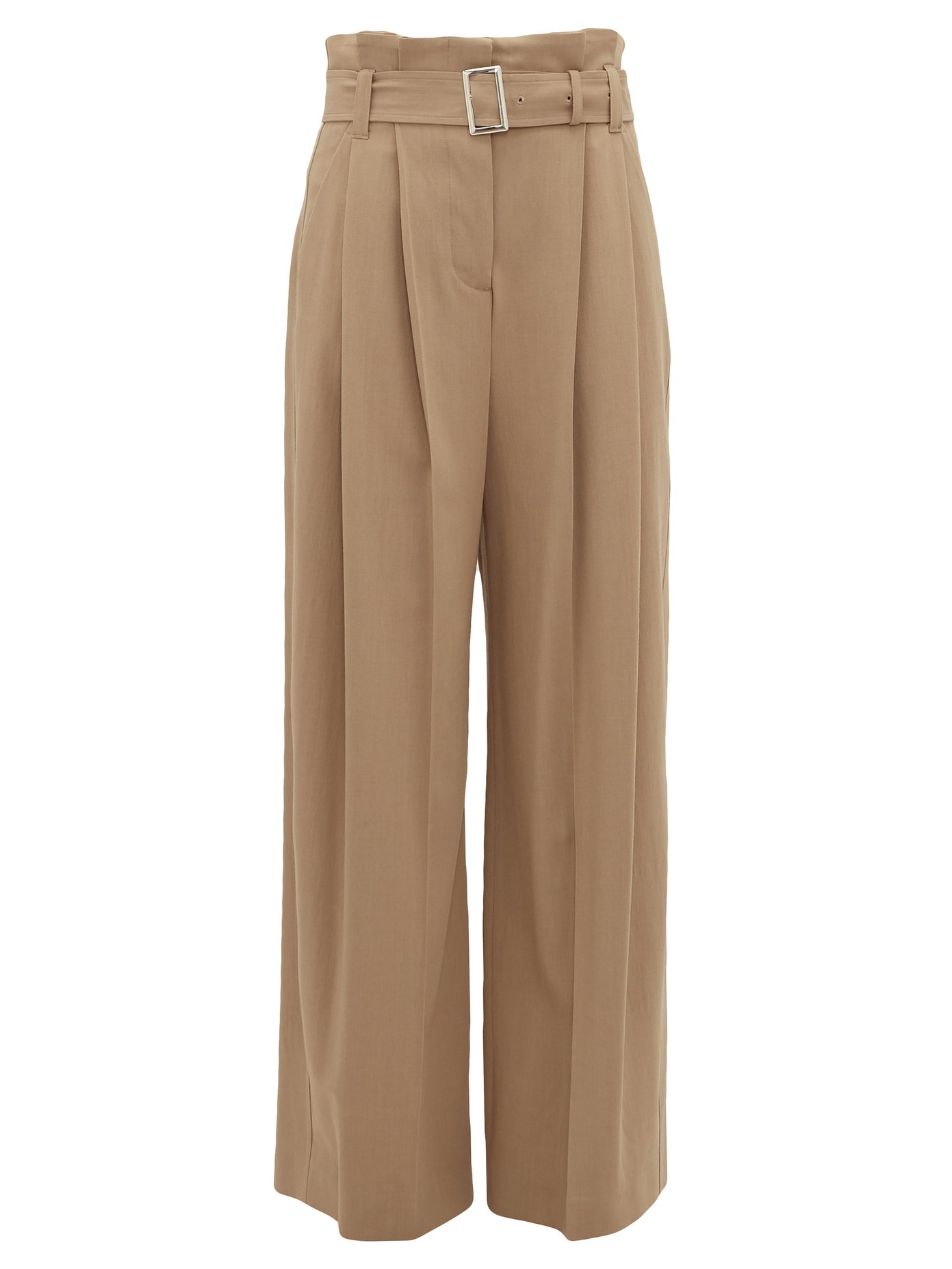 burberry wide leg trousers