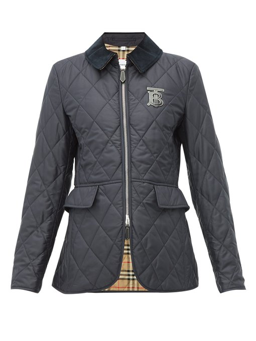 burberry ongar quilted coat