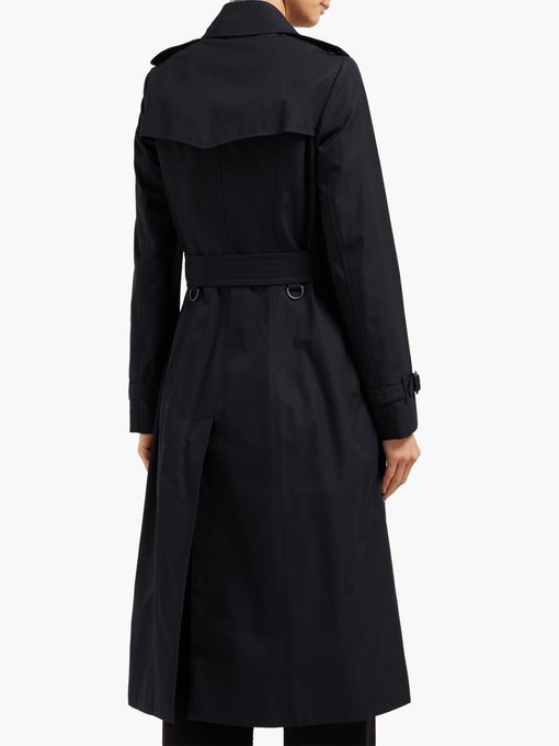 Chelsea belted double-breasted cotton trench coat | Burberry ...