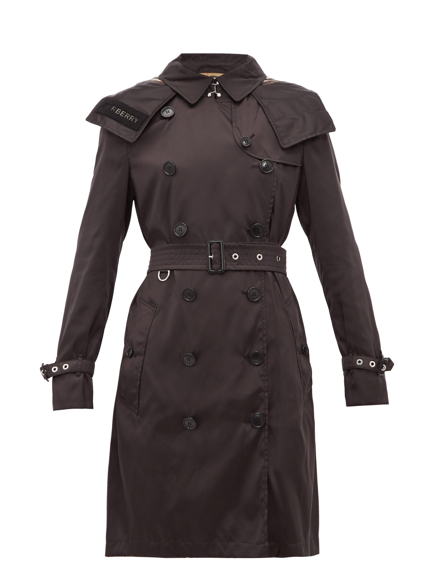 Kensington eco-nylon trench coat