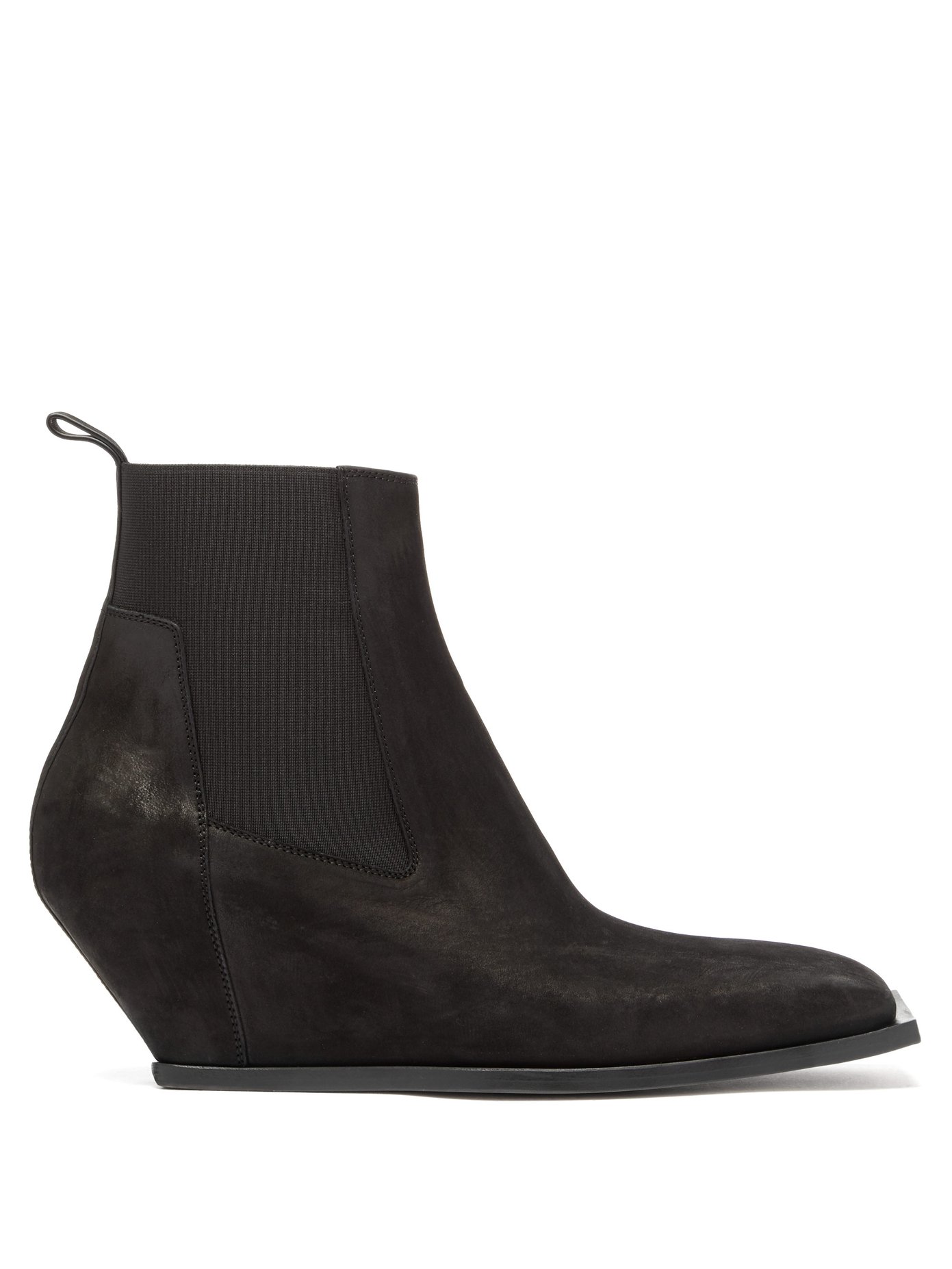 rick owens wedge ankle boots