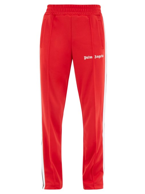 palm angels logo track pants