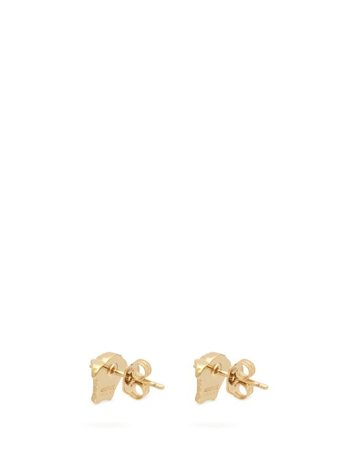 medusa stud earrings