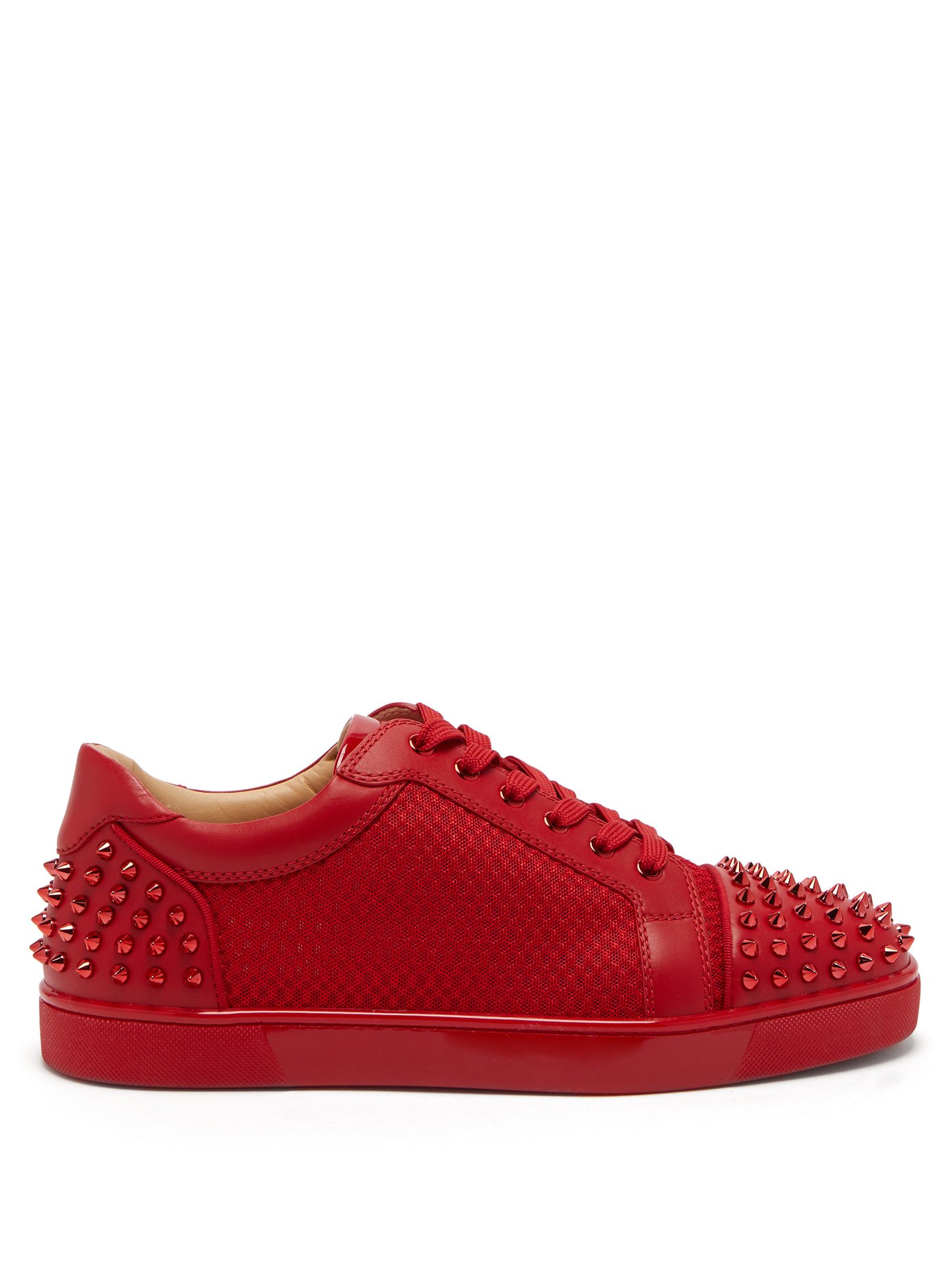 Seavaste 2 spiked leather low-top 