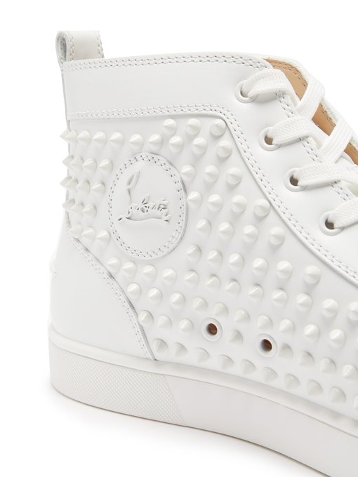 christian louboutin high top trainers