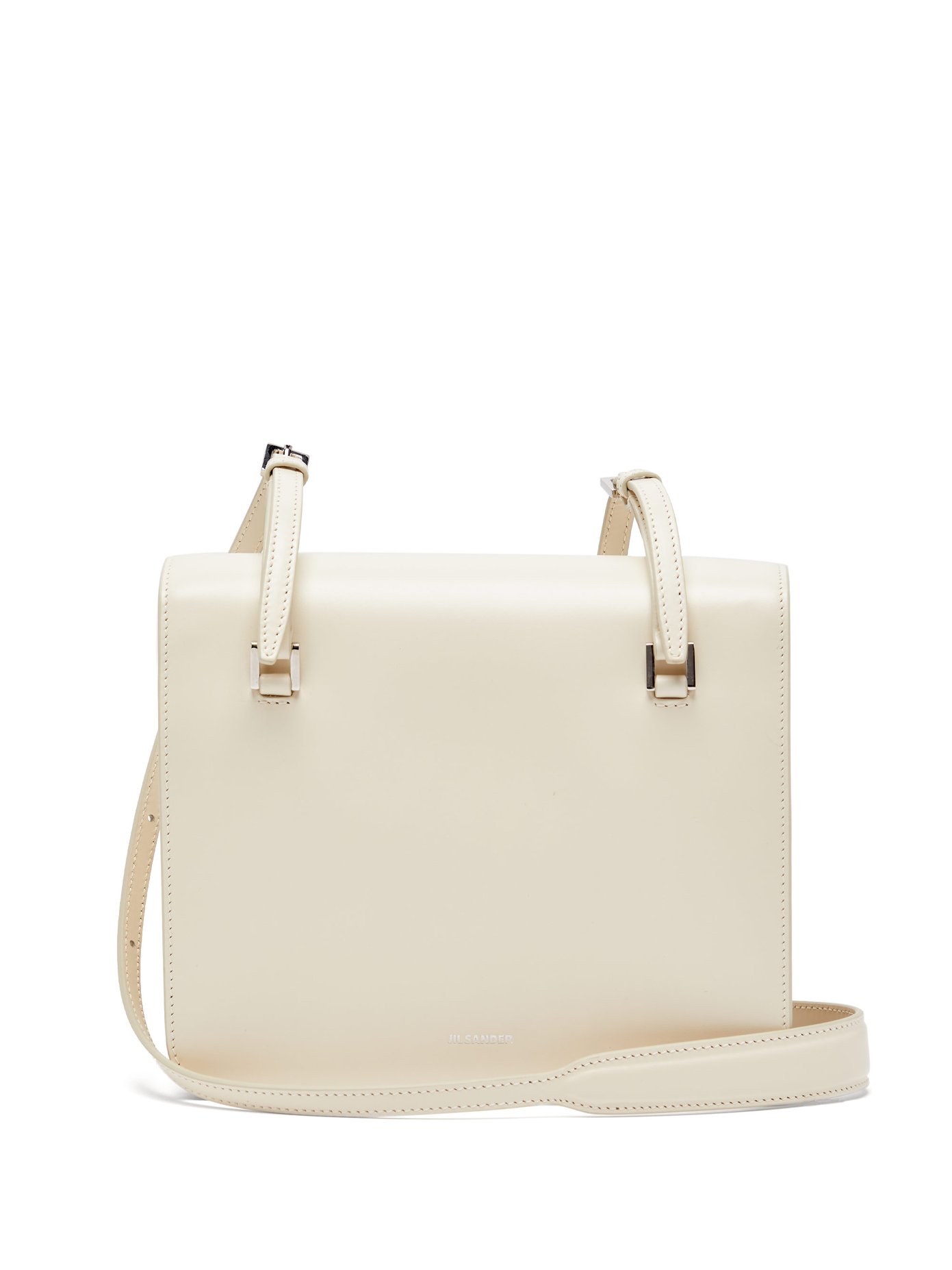 Small leather cross-body bag