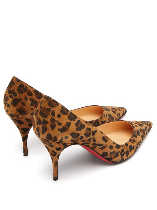 christian louboutin shoes leopard