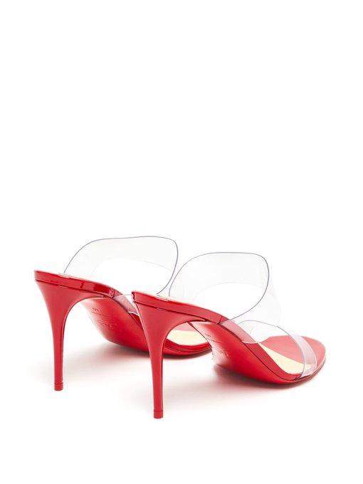 Just nothing illusion red sole sandals hot sale