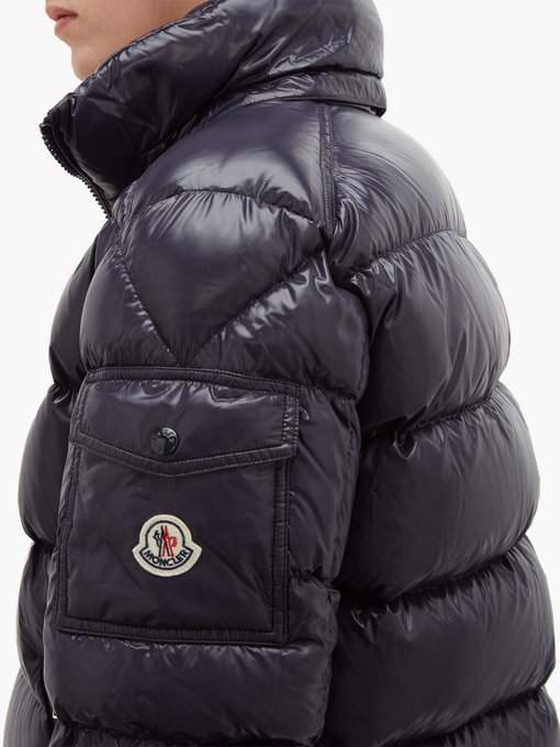 Maya hooded quilted-down jacket 