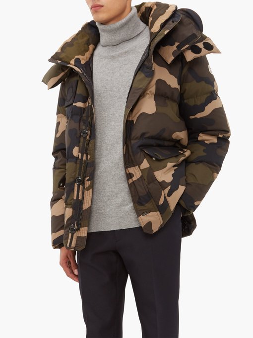 Dary camouflage quilted down cotton 