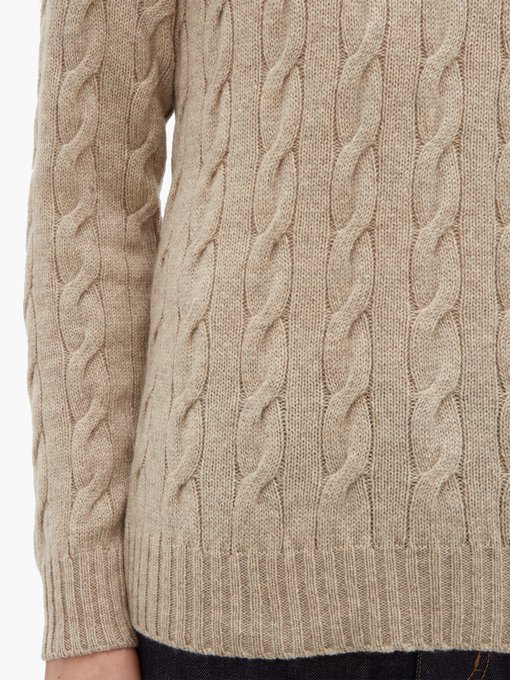 cable knit cashmere sweater ralph lauren