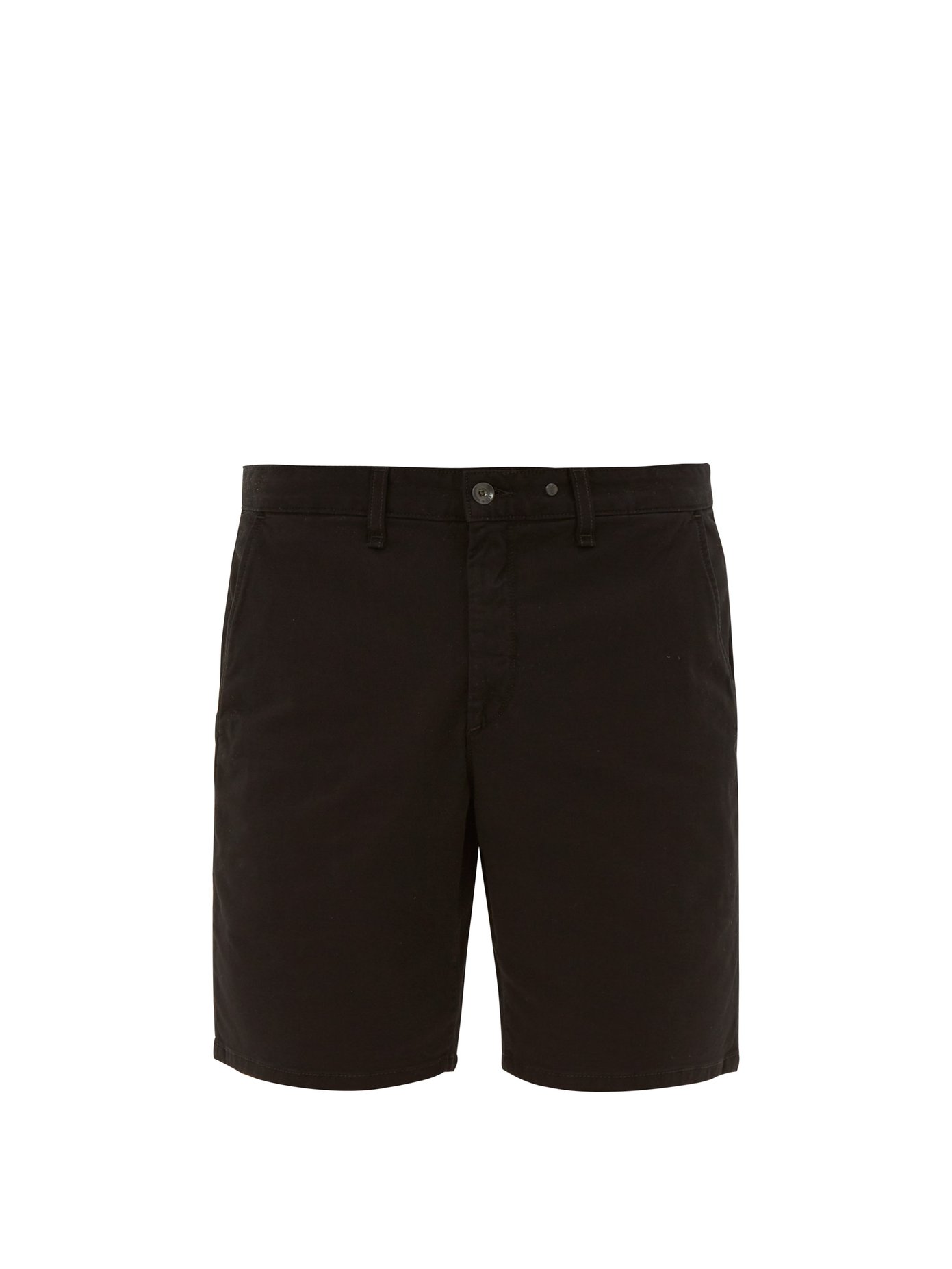 next black chino shorts