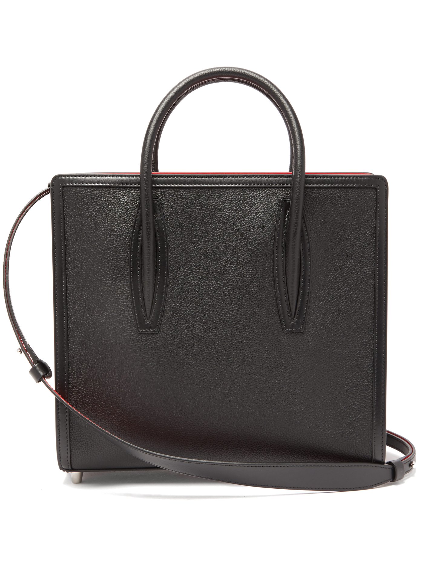Paloma medium grained-leather tote bag 