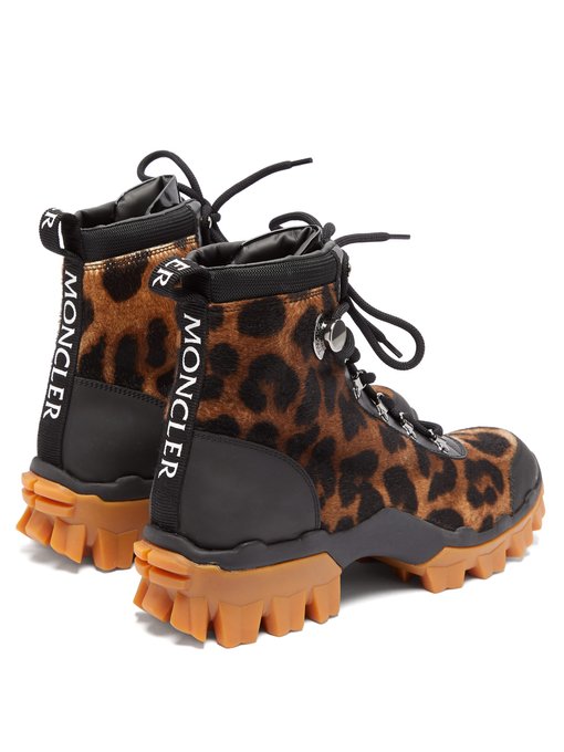 leopard print hiking boots