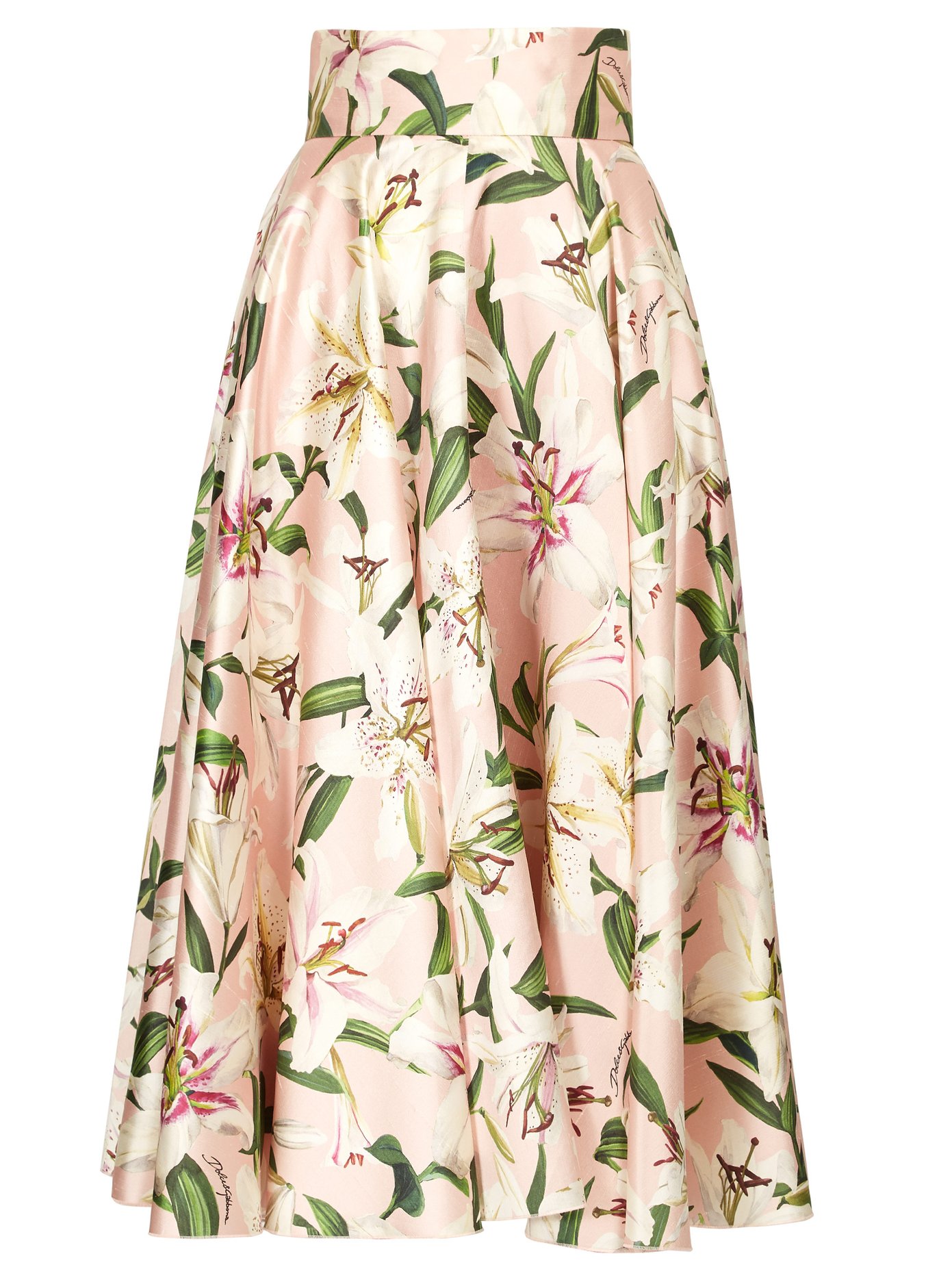 dolce and gabbana midi skirt