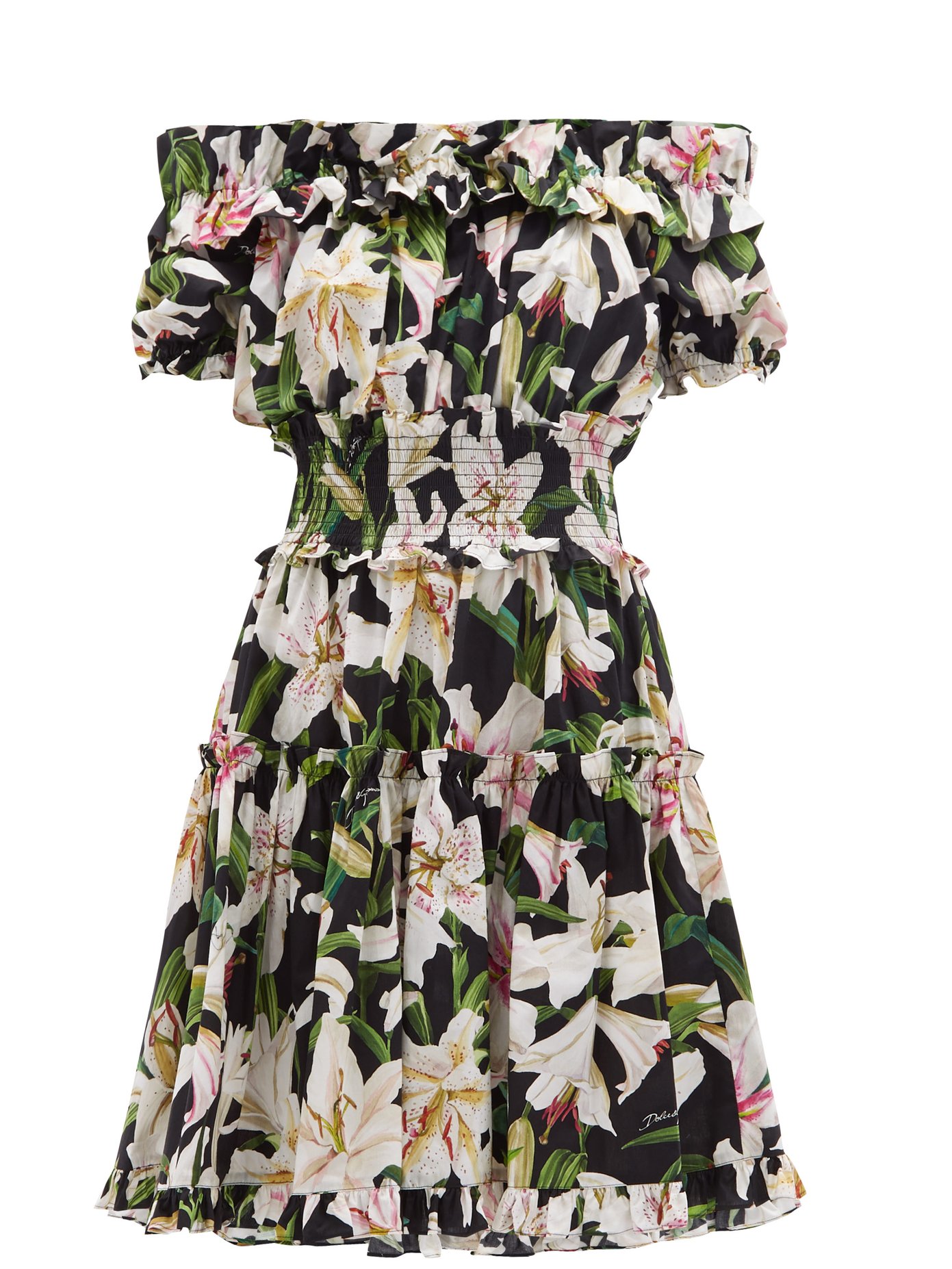 wallis floral bardot dress