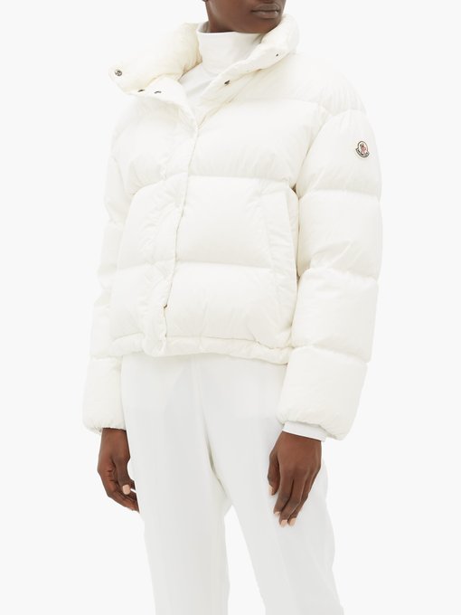 Onia quilted-down cotton hooded jacket 