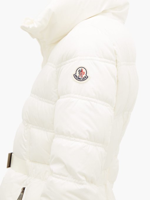 Accenteur belted down-quilted coat | Moncler | MATCHESFASHION US
