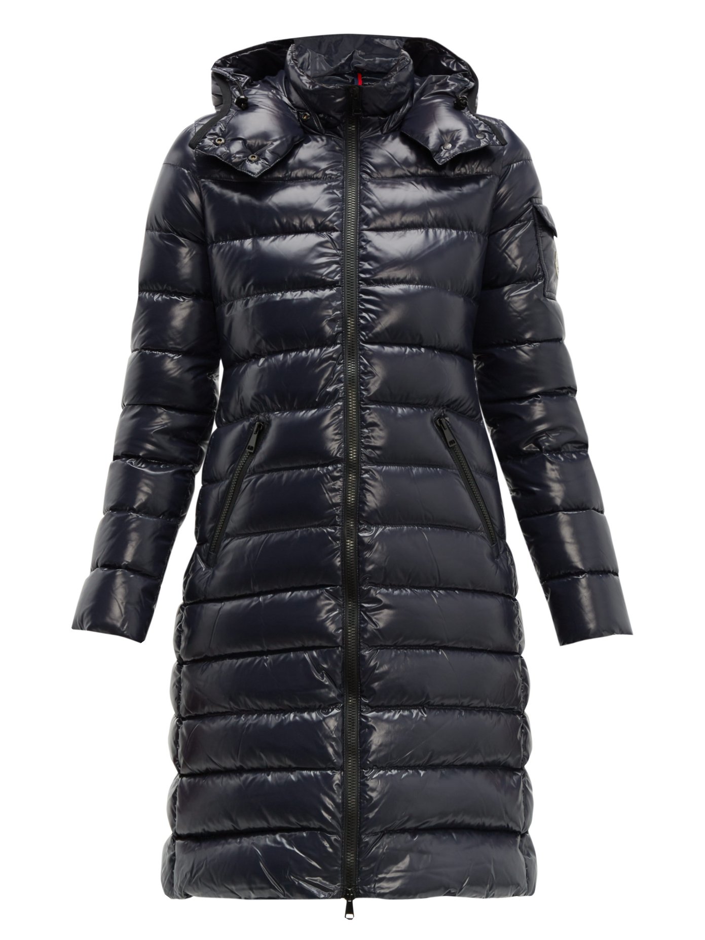 Moka hooded quilted-down coat | Moncler 