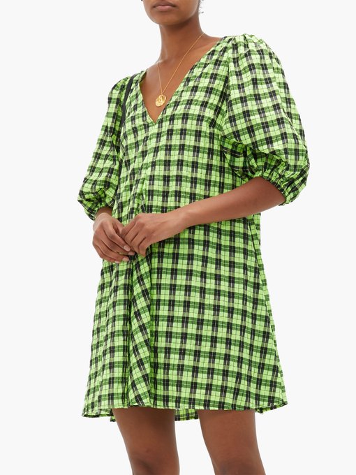 Green Seersucker Dress Best Sale, UP TO ...