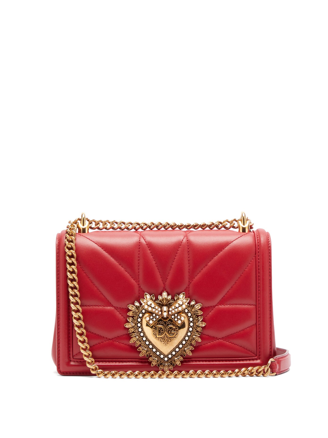 Devotion quilted-leather cross-body bag 